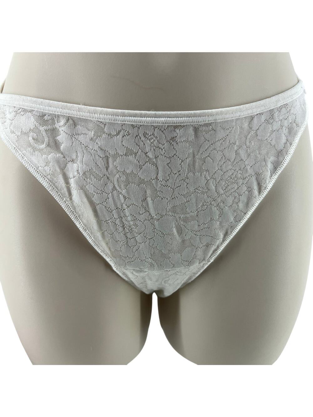 Soma Vanishing Edge Bikini Ivory Lace Womens Medium